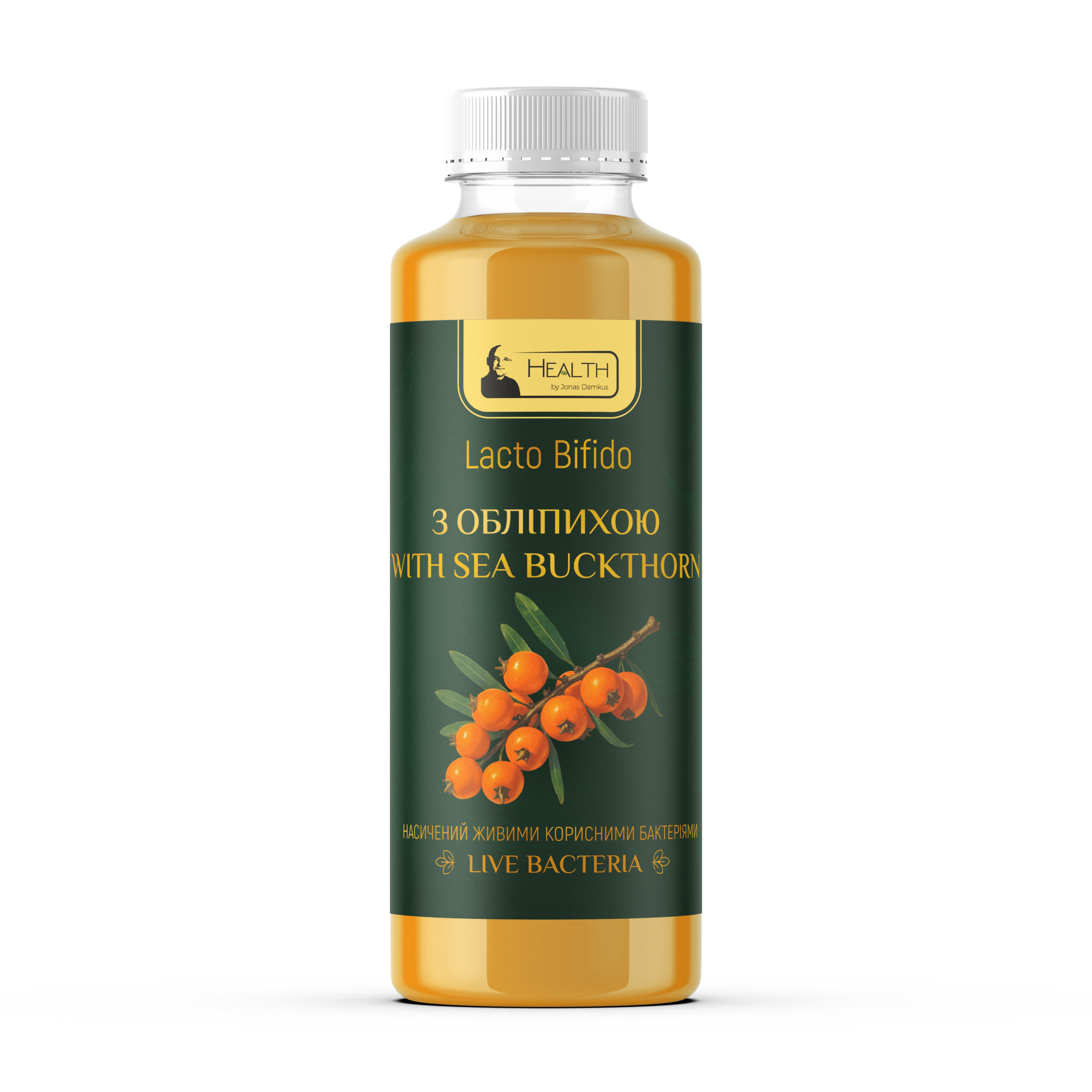 LACTO DIFIDO з обліпихою 0.75 L Рекомендується при порушенні мікрофлори, ослабленому імунітеті, схильності до запалень та кандидозу.