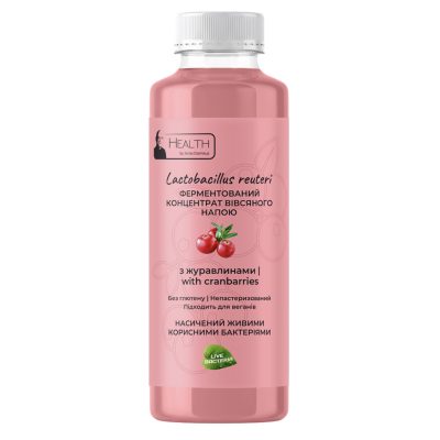 REUTERI з журавлиною 0.75 L  Допомагає підтримувати комфорт травлення, зміцнює імунітет і навіть дбає про здоров’я ротової порожнини.